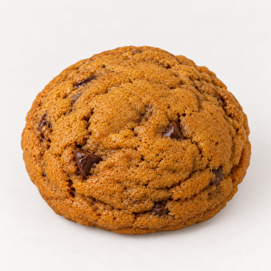 Pumpkin chocolate cookies